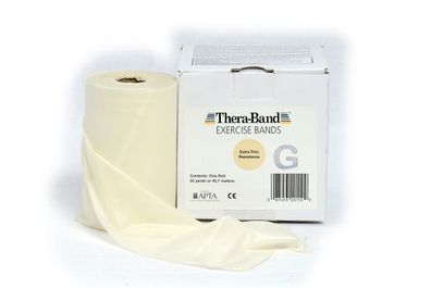 Thera-Band® 45,5m Transparent Super Dünn Extra Leicht Sparpack Theraband