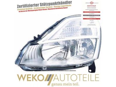 Hauptscheinwerfer links Diederichs 4405081 für Renault