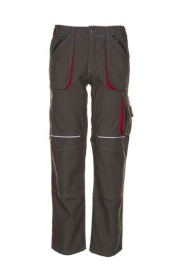 Arbeitshose Bundhose Basalt oliv/rot Größe 106