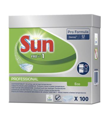 Sun 7522969 Professional All in 1 Eco Spülmaschinentabs 100 St