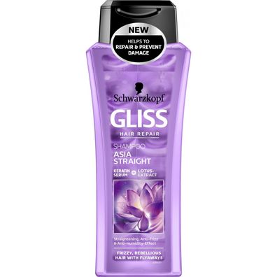 Schwarzkopf Gliss Asia Straight Shampoo 250 ml