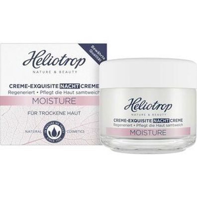 Heliotrop 3x Moisture Creme-Exquisite regenerierende Nachtcreme 50ml