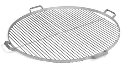 Grillrost mit 4 Griffen aus Edelstahl 70 cm für Feuerschale