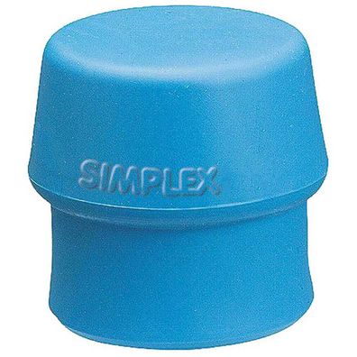 Schonhammer-Einsatz blau 60mm TPE-Soft