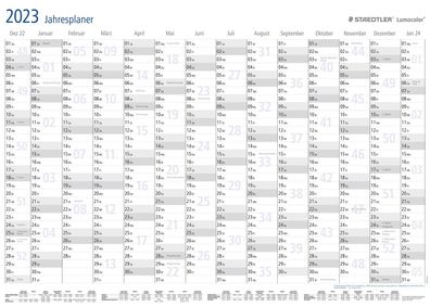 Staedtler® 641 YP-1DE19 Jahresplaner Lumocolor - 60 x 84 cm