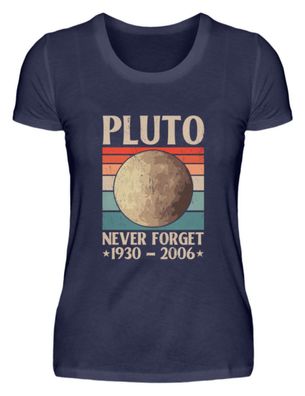 PLUTO NEVER FORGET 1930-2006 - Damen Premiumshirt