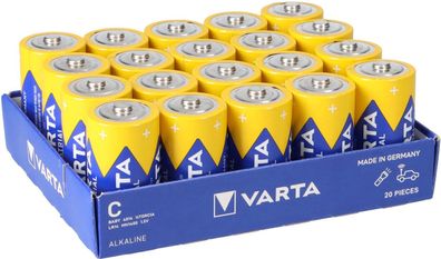 20 Stück Varta 4014 Industrial Baby C Batterie lose