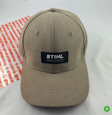 STIHL Base CAP, Baseballcap Legendary Performance beige 04216000115