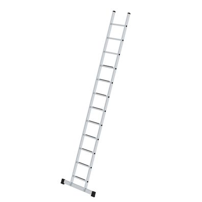 Sprossen-Anlegeleiter SprossenSafe R13 mit Standard-Traverse 12 Sprossen