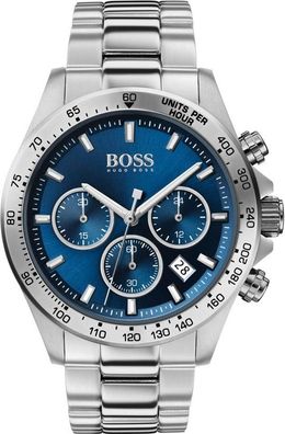 HUGO BOSS Hero 1513755 Herrenuhr 43mm NEU Blau Uhr