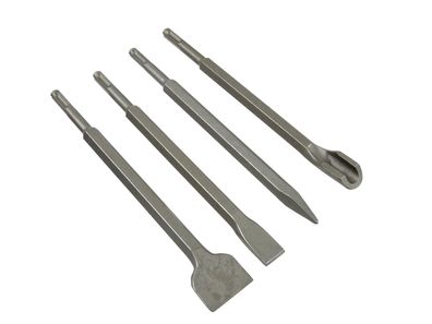 Meißel-Set SDS-Plus 250mm, spitz, flach, spaten, Hohlmeißel