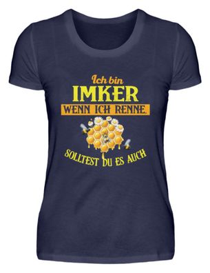 ich bin IMKER WENN ICH RENNE Solltest - Damen Premiumshirt