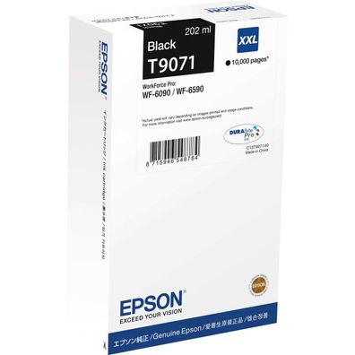 Epson Tintenpatrone C13T90714N 10.000S 202ml sw