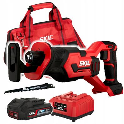 Skil 20V 3470 DC Akku-Säbelsäge (1x2.0Ah Tasche)