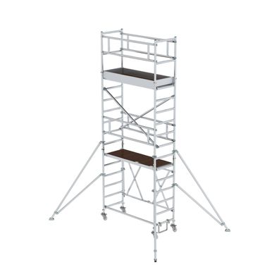 Klappgerüst 0,75 x 1,80 m mit Ausleger Plattformhöhe 3,80 m