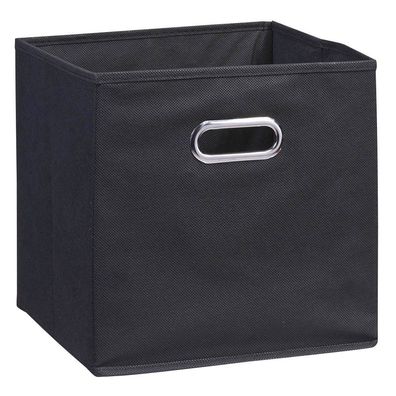 Zeller 14113 Aufbewahrungsbox 30,0 l schwarz 32,0 x 32,0 x 32,0 cm