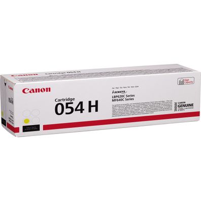 Canon 3025C002 Canon Toner Cartridge 054 H Y yellow