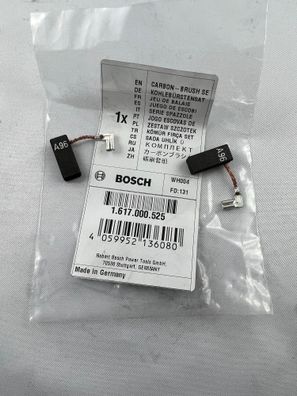 BOSCH Original Kohlebürsten GBH2-24D 2-22 S 2-26 2-26 1617000525