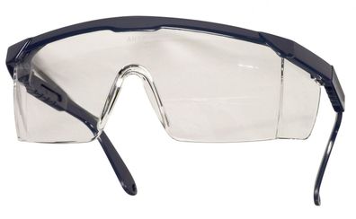 Craftsman Schutzbrille TECTOR mit schwarzem Bügel, verstellbar und Seitnschutz EN