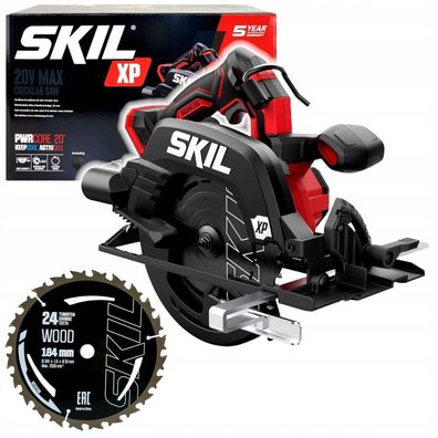 Skil 20V 3571 CA 184mm Akku-Kreissäge (Ohne Akku Karton)