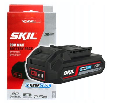 SKIL 20V 2,5Ah 3102 AA Li-Ion Akkupack, Akku, Batterie BR1E3102AA