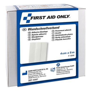 FIRST AID ONLY P-10040 FIRST AID ONLY Pflaster P-10040 weiß