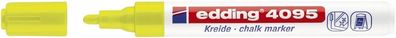 Edding 4-4095065 4095 Kreidemarker - 2 - 3 mm, neongelb