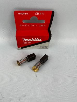 MAKITA Original Kohlebürsten 191940-4 CB-411