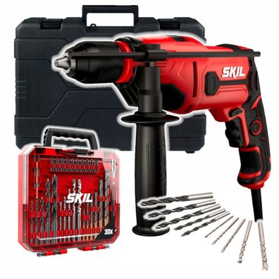 Schlagbohrmaschine Skil 6725 GB 710W (Karton) Bit und Bohrer SET