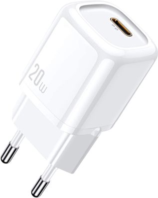 Mcdodo 20W USB-C Ladegerät Weiß Power Delivery PD 3.0 Schnellladegerät für iPhone