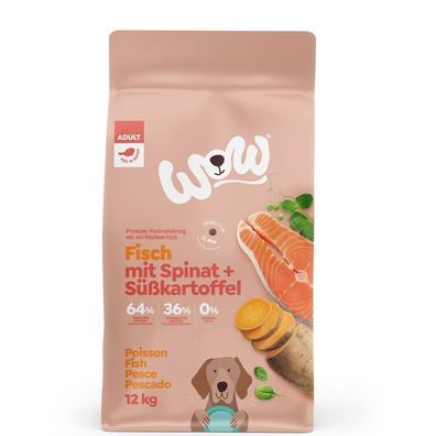 WOW Dog Fisch 2 x 12 kg (8,33€/kg)