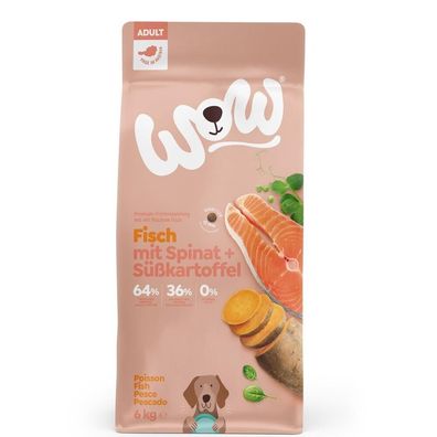 WOW Dog Fisch 2 x 6 kg (9,16€/kg)