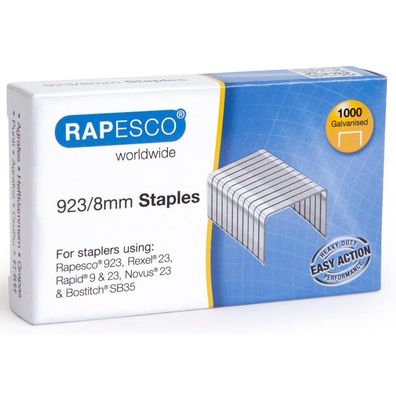 RAPESCO® 1236 1.000 x Heftklammern 923 23/8