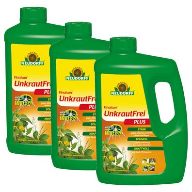 Neudorff Finalsan UnkrautFrei Plus - 3x 2 Liter