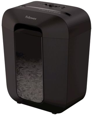 Fellowes® 4400501 Aktenvernichter Powershred® - LX45 Partikelschnitt, schwarz