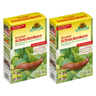 Neudorff Ferramol Schneckenkorn - 4 kg (2x 2kg)