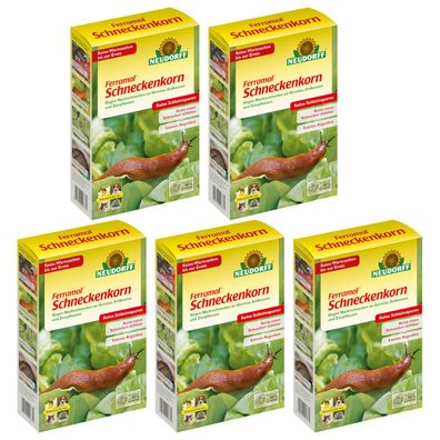 Neudorff Ferramol Schneckenkorn - 5x 2 kg