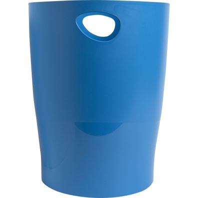 Exacompta 45384D BEE BLUE Papierkorb ECOBIN - 15 l, türkis