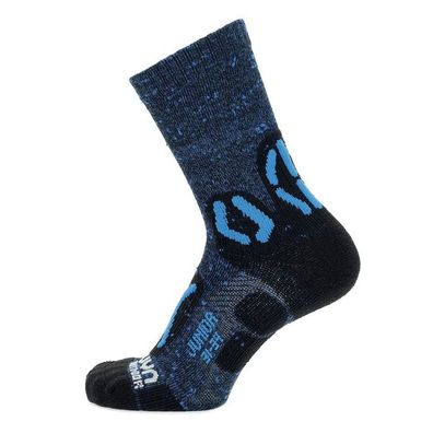 UYN Outdoor Explorer Junior black/blue Kinderwandersocken