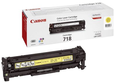 Canon 2659B002 Original Canon Tonerkartusche gelb (2659B002,2659B002AA,718Y, RG718Y)