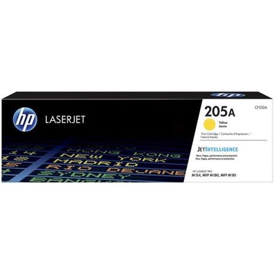 HP CF532A Original HP Tonerkartusche gelb (CF532A,205A,205AY,205AYELLOW, O205A, O2