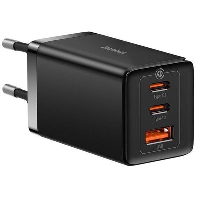 GaN 2xUSB C 1xUSB 65W Schnellladegerät Baseus GaN5 Pro + USB C - USB C 100W Kabel