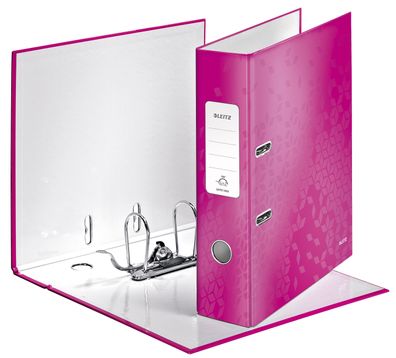 Leitz 1005-00-23 1005 Ordner WOW A4 - 80 mm, pink metallic