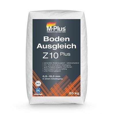 Palette MPlus Boden-Ausgleich Z 10 PLUS 25,0 kg EC 1 & blauer Engel 42 STK