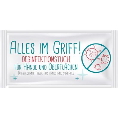 HELLMA60122303 HELLMA Desinfektionstuch "Alles im Griff", im Karton