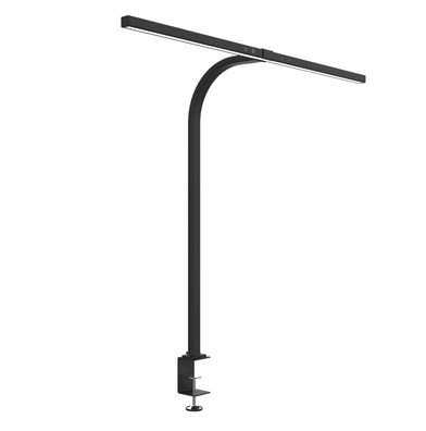 UNiLUX 400124562 LED Arbeitsplatzleuchte Strato - schwarz, Lichtsensor