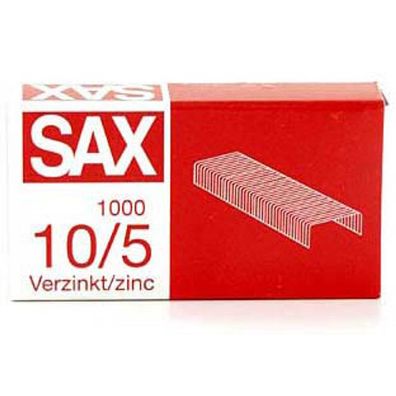 sax design 1-105-00 1.000x Heftklammern No.10