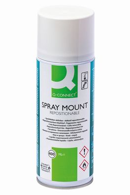 Q-Connect® KF01071 Sprühkleber Quick Mount - 400 ml