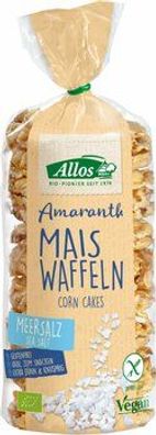 Allos Amaranth Mais-Waffeln Meersalz 100g