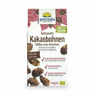 Govinda Gebrannte Kakaobohnen 100g